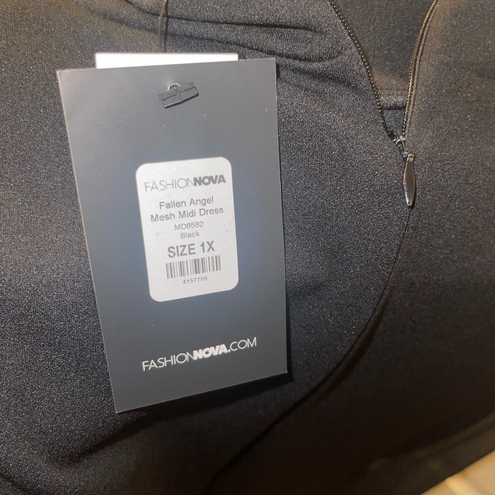 Black knee high dress new sleeves